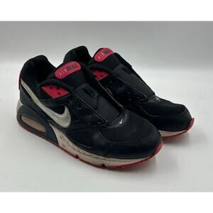 Nike Air Max IVO Lace Up Sneakers Black Pink 580519 002 Womens 8.5